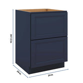 J&K Naval B7 Base w/2 Drawers - 24" W