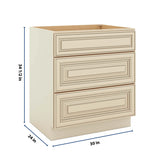 j-k-creme-glazed-a7-base-w-3-drawers-30-w
