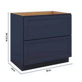 J&K Naval B7 Base w/2 Drawers - 36" W