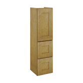 Modernform Cabinet Natural Shaker 12" W X 45" H X 12" D Vanity Countertop Linen Cabinet