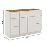 J&K Pure B5 Vanity Sink Combo 48" W x 33" H x 21" D