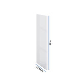 Modernform Cabinet Gloss White 3/4" W X 30" H X 12 3/4" D Wall End Panel