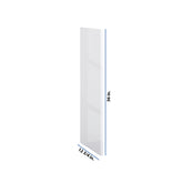 Modernform Cabinet Gloss White 3/4" W X 36" H X 12 3/4" D Wall End Panel