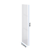 Modernform Cabinet Gloss White 3/4" W X 42" H X 12 3/4" D Wall End Panel