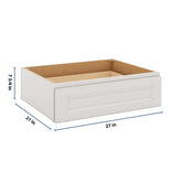 J&K Pure B5 27" W x 7-1/2" H or 8-1/2" H Knee Drawer
