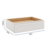 J&K Pure B5 30" W x 7-1/2" H or 8-1/2" H Knee Drawer