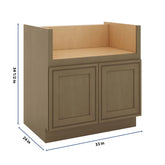 J&K Hazel H8 Base Farm Sink - 33" W