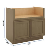 J&K Hazel H8 Base Farm Sink - 36" W