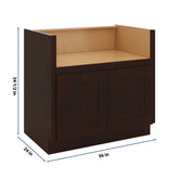 J&K Java Coffee S1 Base Farm Sink - 36" W