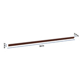 J&K Mahogany J5 96" W Incurved Corner Molding