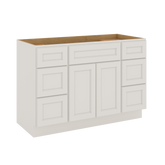 J&K Dove E1 Vanity Sink Combo 48" W x 33" H x 21" D