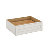 J&K Dove E1 27" W x 7-1/2" H or 8-1/2" H Knee Drawer