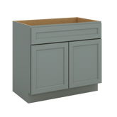 J&K Sage E3 Vanity Base Sink Door/False Drawer 36" W x 33" H x 21" D