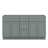 J&K Sage E3 Vanity Sink Combo 60" W x 33" H x 21" D