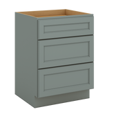 J&K Sage E3 Vanity 3 Drawer Base 24" W x 33" H x 21" D