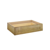 Modernform Cabinet Natural Shaker 30" W X 7" H X 21" D Vanity Knee Drawer