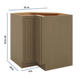 J&K Hazel H8 Base Corner 90 Lazy Susan - 33" W