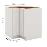 J&K Pure B5 Base Corner 90 Lazy Susan - 33" W