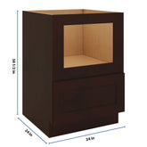 J&K Java Coffee S1 Base Microwave Drawer - 24" W