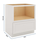 J&K Pure B5 Base Microwave Drawer - 30" W