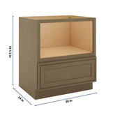 J&K Hazel H8 Base Microwave Drawer - 30" W