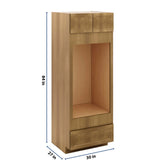J&K Butterscotch B8 Double Oven w/One (1) Bottom Drawer 30" W x 84" H x 27" D