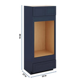 J&K Naval B7 Double Oven w/One (1) Bottom Drawer 33" W x 84" H x 27" D