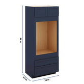 J&K Naval B7 Single Oven w/Two (2) Bottom Drawers 33" W x 84" H x 27" D