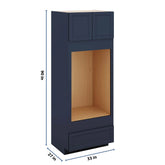 J&K Naval B7 Double Oven w/One (1) Bottom Drawer 33" W x 90" H x 27" D