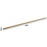 Modernform Cabinet Natural Shaker 96" W X 3/4" H X 3/4" D Outside Crown Molding