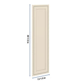 J&K Pearl Glazed H9 Dummy Lower Door Panel 13 1/2" W x 49 1/2" H