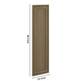 J&K Hazel H8 Dummy Lower Door Panel 13 1/2" W x 49 1/2" H