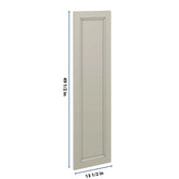 J&K Pebble B6 Dummy Lower Door Panel 13 1/2" W x 49 1/2" H