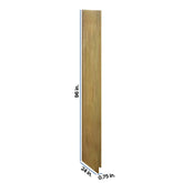 Modernform Cabinet Natural Shaker 3/4" W X 96" H X 24" D Tall End Panel