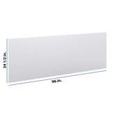 Modernform Cabinet Matte White 96" W X 34 1/2" H X 3/4" D Skin Panel