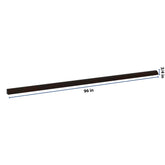 J&K Espresso K8 96" W Quarter Round Molding