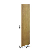 Modernform Cabinet Natural Shaker 3" W X 96" H X 24" D Refrigerator End Panel