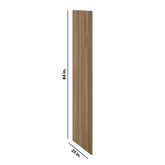 Modernform Cabinet Walnut 3/4" W X 84" H X 25" D Refrigerator End Panel