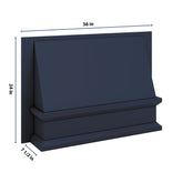 J&K Naval B7 Range Wood Hood 36" W x 24" H