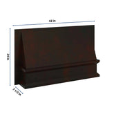 J&K Espresso K8 Range Wood Hood 42" W x 24" H