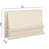 J&K Pearl Glazed H9 Range Wood Hood 42" W x 24" H