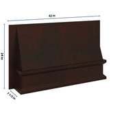J&K Java Coffee S1 Range Wood Hood 42" W x 24" H