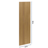 J&K Butterscotch B8 Refrigerator Panel 3/4" W x 90" H x 27" D