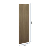 J&K Hazel H8 Refrigerator Panel 3/4" W x 90" H x 27" D