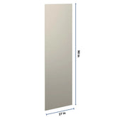 J&K Pebble B6 Refrigerator Panel 3/4" W x 90" H x 27" D