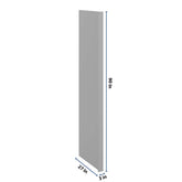J&K Castle Grey S5 Refrigerator Panel w/Return Filler 3" W x 90" H x 27" D