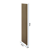 J&K Hazel H8 Refrigerator Panel w/Return Filler 3" W x 90" H x 27" D