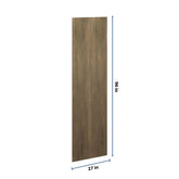 J&K Hazel H8 Refrigerator Panel 3/4" W x 96" H x 27" D