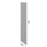 J&K Castle Grey S5 Refrigerator Panel 3/4" W x 96" H x 27" D