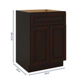 J&K Espresso K8 Sink Base - 24" W